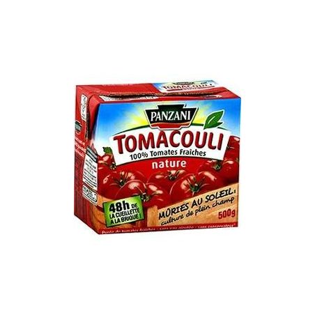 Panzani Sauce Tomacouli Nature Brique 500G