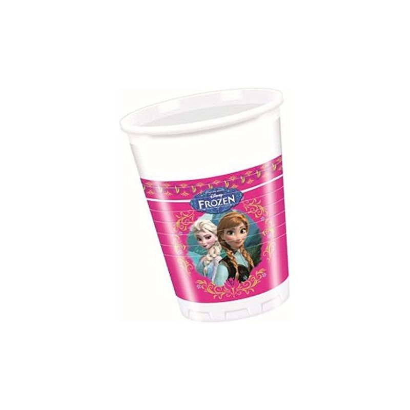 Disney 8 Gobelets 20 Cl Reine