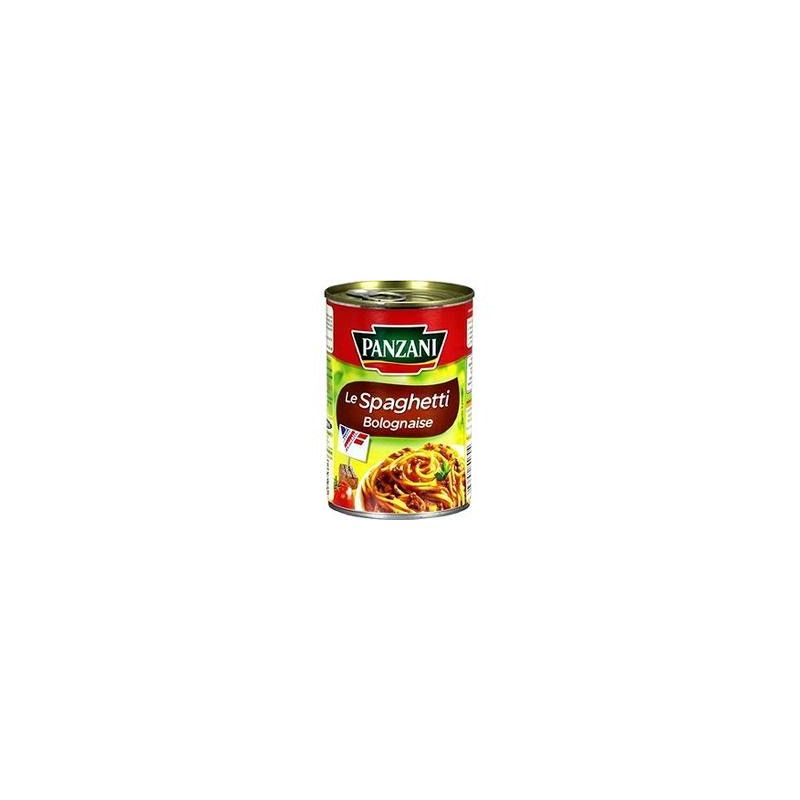 Panzani Plat Cuisiné Spaghetti Bolognaise : La Boite De 400 G