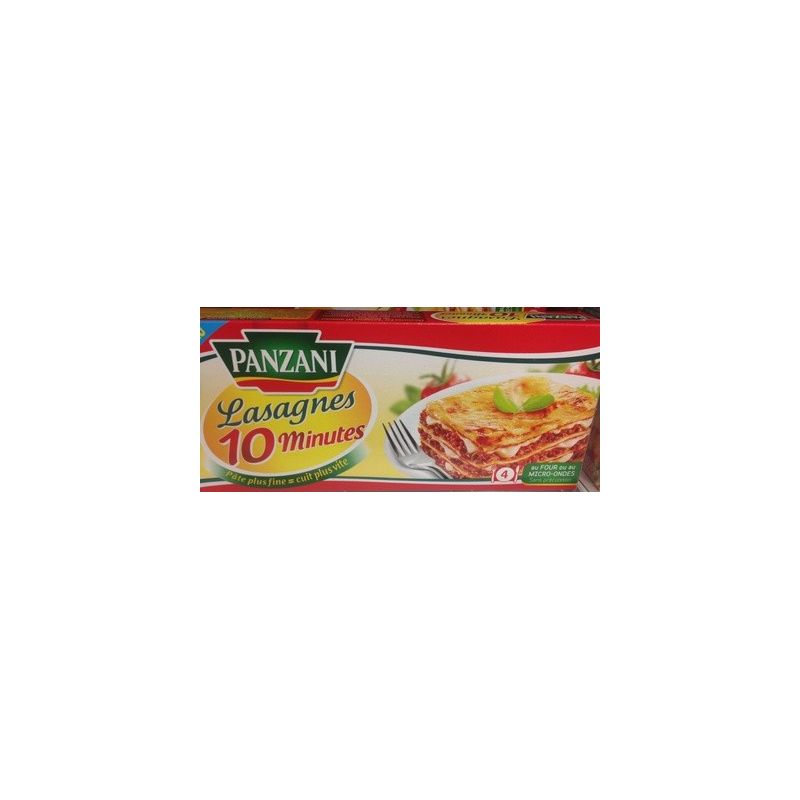 Panzani Pates Lasagnes Cuisson Rapide 250G