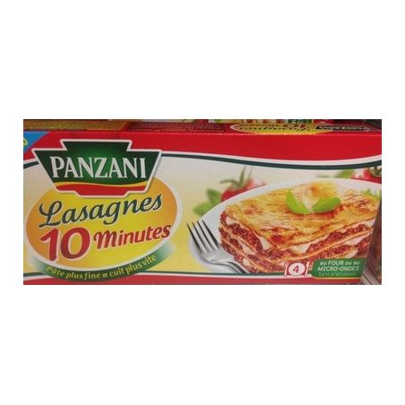 Panzani Pates Lasagnes Cuisson Rapide 250G