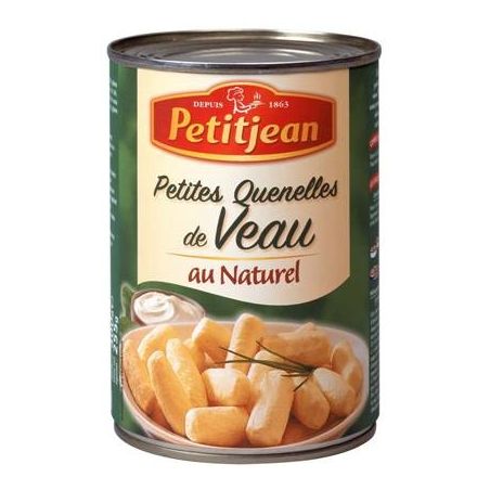 William Saurin Plat Cuisiné Quenelles Veau Au Naturel Petitjean : La Boite De 255 G Net Égoutté