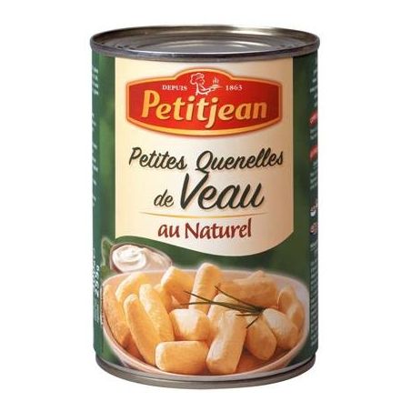 William Saurin Plat Cuisiné Quenelles Veau Au Naturel Petitjean : La Boite De 255 G Net Égoutté