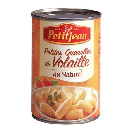 William Saurin Petites Quenelles Volaille/Au Naturel Petitjean : La Boite De 255 G
