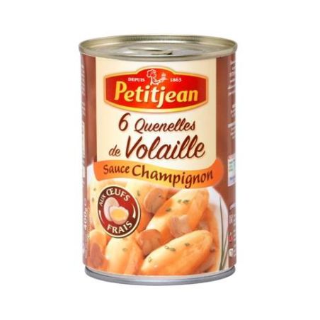 William Saurin Quenelles De Volaille Forestière Petitjean : La Boite 400 G