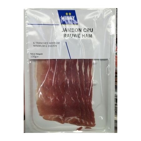 Winny Jambon Cru 100G