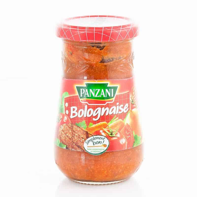 Panzani Sauce Pleine Saveur Bolognaise Pot Verre Pf 210G