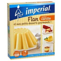 Imperial Preparation Flan Non Sucre Vanille 68G