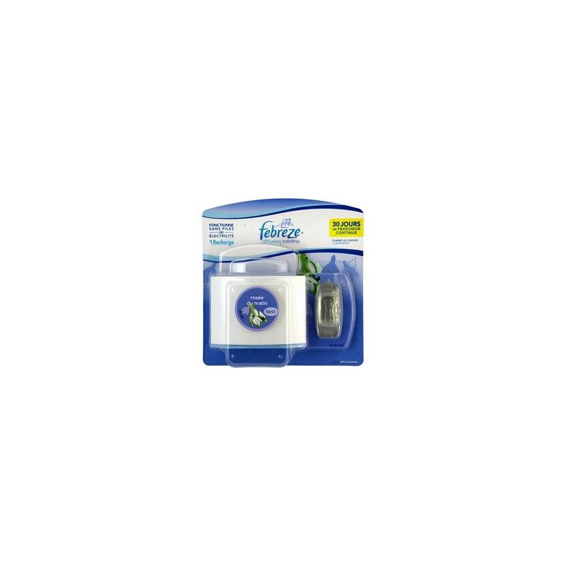 Febreze Diffuseur Desodorisant Rosee Matin