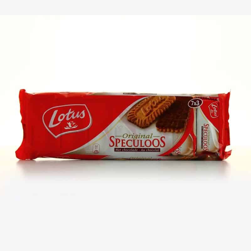 Lotus Bakeries Speculoos Chocolat 7X 3 Pieces 150Gr