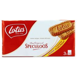 Lotus Biscuits Speculoos Original Sachets Fraîcheur : Les 3 Paquets De 125G
