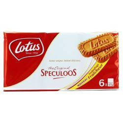 Lotus Speculoos Original, Sachets Fraîcheur Format Familial : Les 6 Paquets De 125 G
