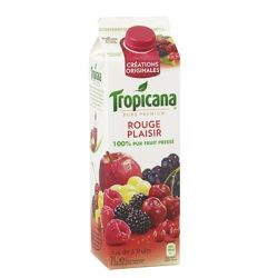 Tropicana 1L Pur Premium Rouge Plaisir