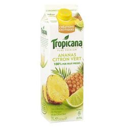 Tropicana Pure Premium Ananas Citron Vert 1L