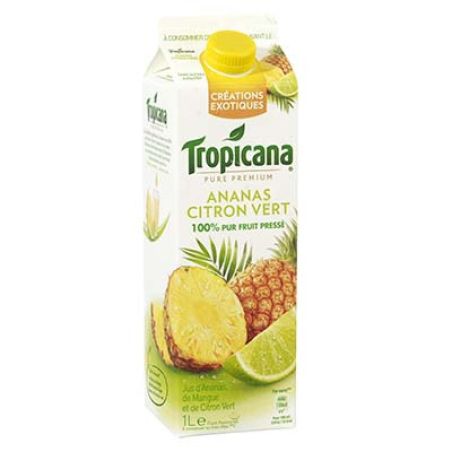 Tropicana Pure Premium Ananas Citron Vert 1L