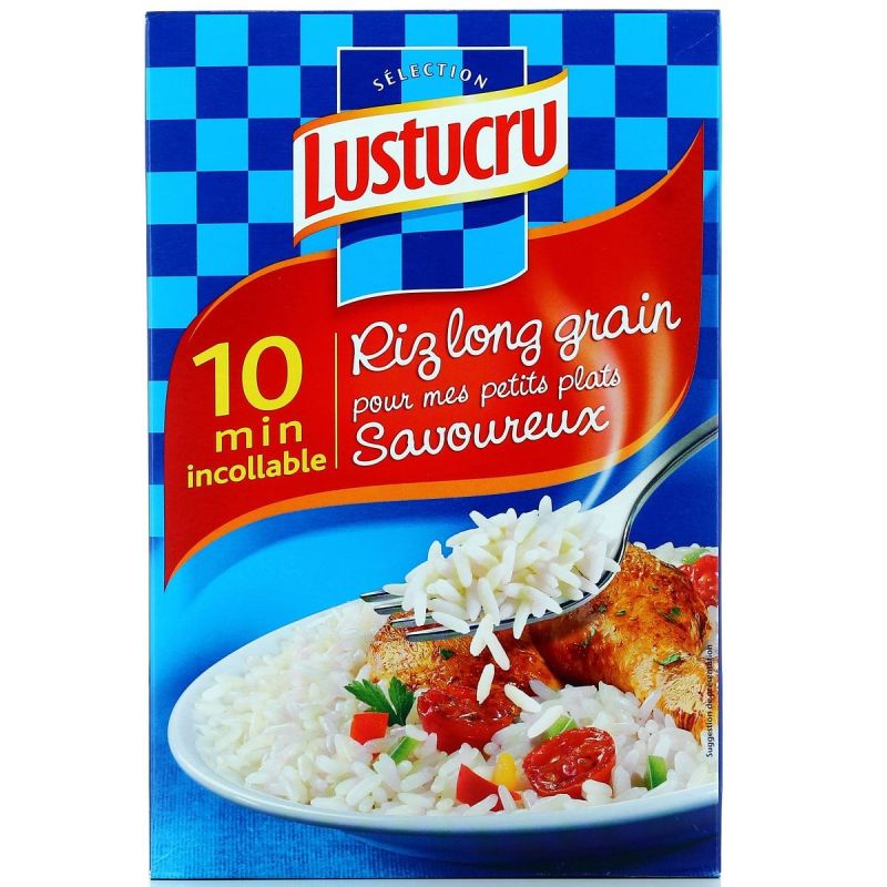 Lustucru 900G Riz Cuisson Rapide 10 Minutes