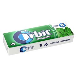 Wrigleys Orbit Spearmint Chewing Gum Full 14G
