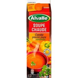 Alvalle Alv Soupe Chaude Carot Poiv 1L