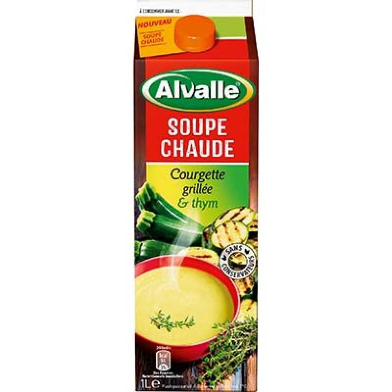 Alvalle Alv Soupe Chaude Courg Thym 1L