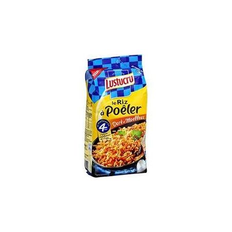 Lustucru Riz À Poêler Doré Et Moelleux : Le Paquet De 400 G
