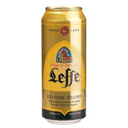 Leffe Bte 50Cl Biere Blonde Abbaye 6,6°
