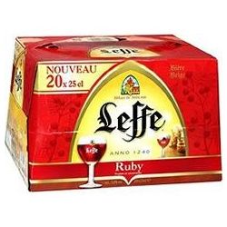 Leffe Ruby 20X25Cl Biere Aro