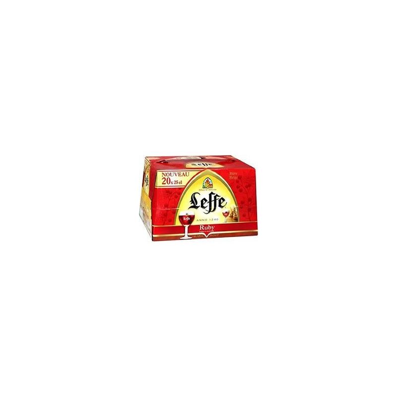 Leffe Ruby 20X25Cl Biere Aro