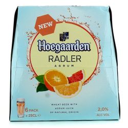 Hoegaarden Pack Bouteille 6X25Cl R.Agrume 2%