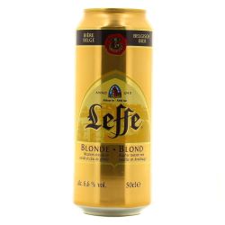 Leffe Blond Bière Blonde Boîte 6,6% : La Canette De 50Cl