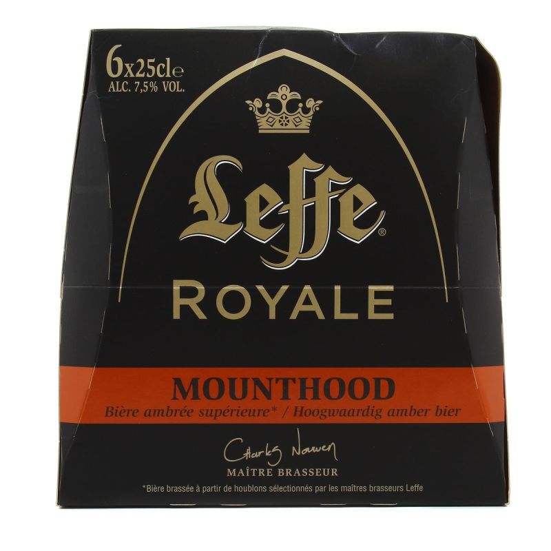 Leffe 6X25Cl Amb.Houblon 7.5%V