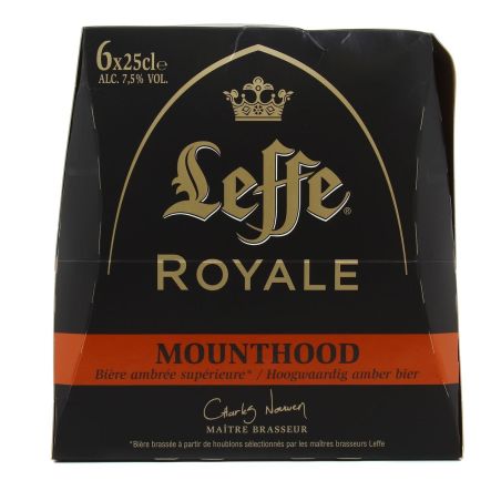 Leffe 6X25Cl Amb.Houblon 7.5%V