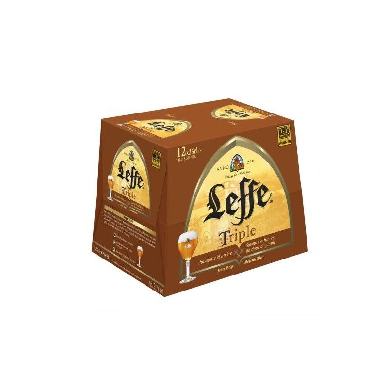 Leffe Biere Triple 12X25Cl