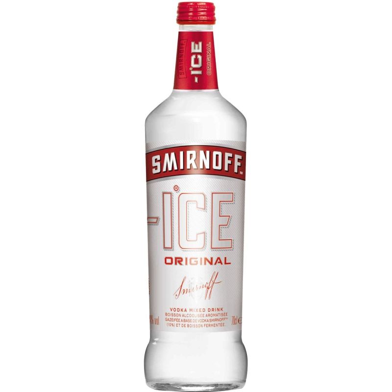 Smirnoff Boisson Alcoolisée À Base De Vodka Ice Original 4% 70Cl