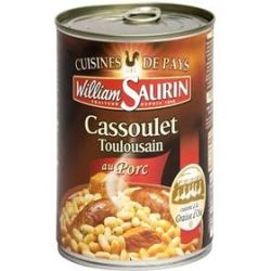 William Saurin Cassoulet Toulousain À La Graisse D'Oie 420 G
