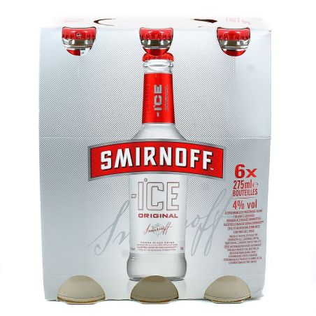 Smirnoff 6X27,5Cl Vodka Ice 4%