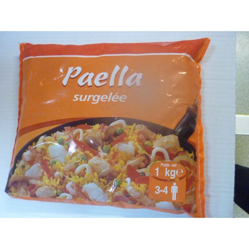1Er Prix 1Kg Paella Surgelee