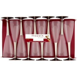 Sabert 10 Flutes Pied Argente