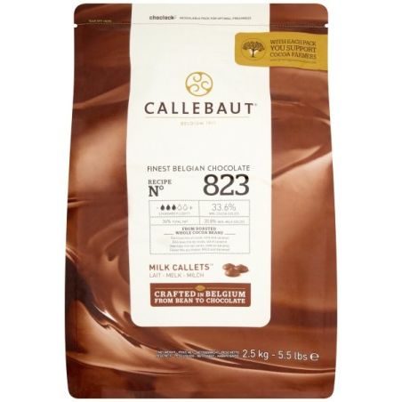 Cacao Barry 2.5Kg Choc De Couv Lait 33.8%