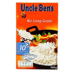Uncle Bens Ubens Riz L.Grain Vrac10' 500G