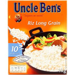 Uncle Bens Ubens Riz Lon Grain Vrac10' Kg