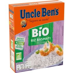 Uncle Bens Ub Riz Scht Basmati Bio10'375G