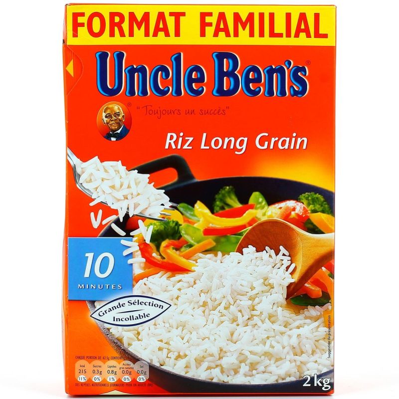 Uncle Bens Ub Riz Long Grain Vrac10Mn 2Kg