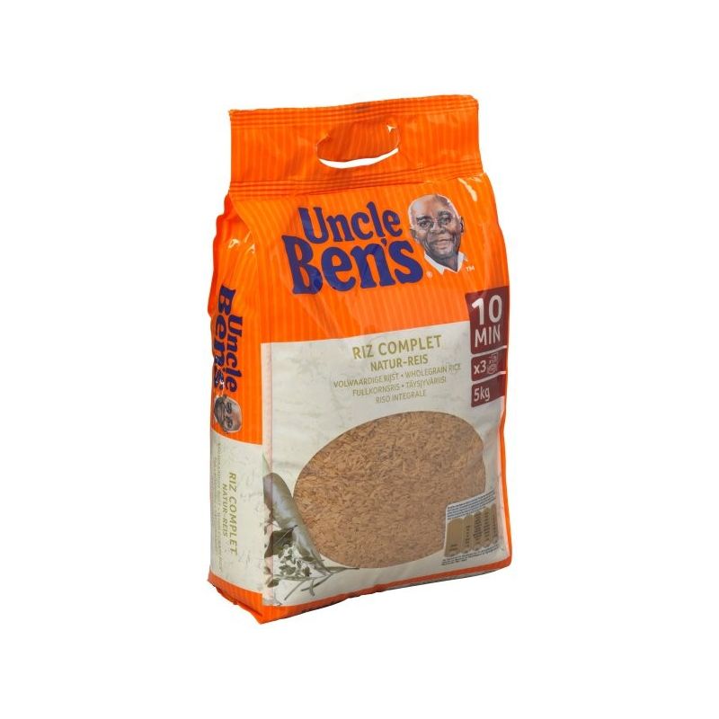 Uncle Ben'S 5Kg Riz Complet 10Mn U.Bens