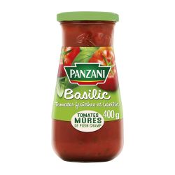 Panzani Sauce Basilic : Le Pot De 400G