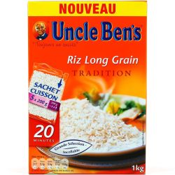 Uncle Bens Ub Riz Lg Grain Cuis.20Mn 1Kg