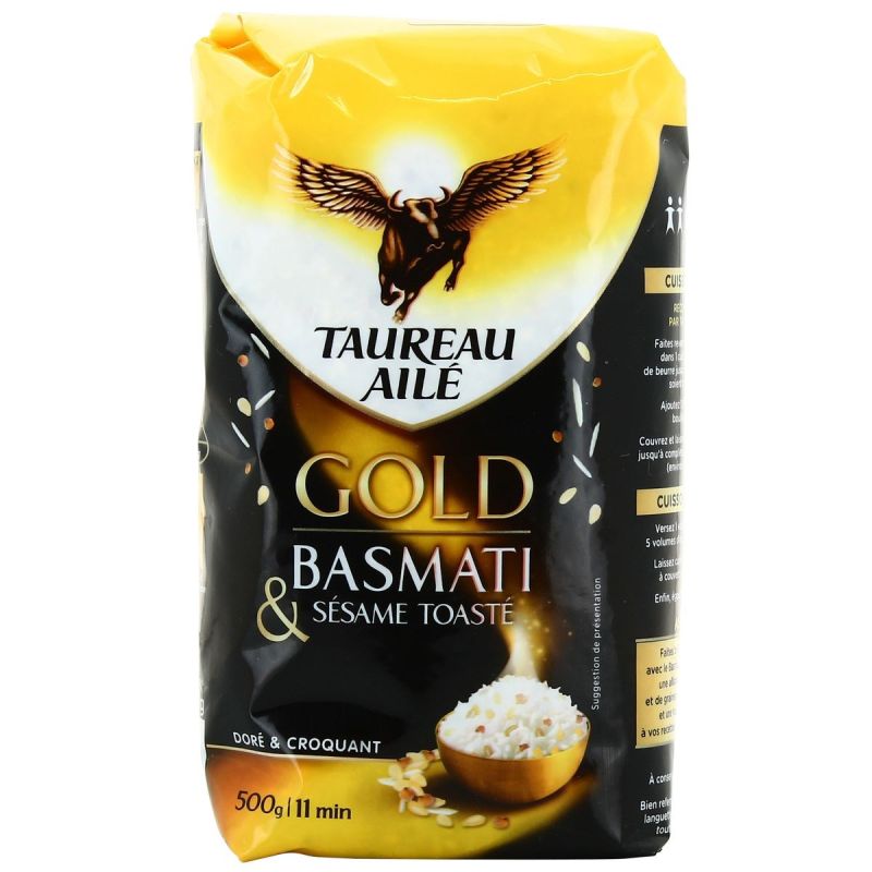 Taureau Aile 500G Riz Basmati Gold