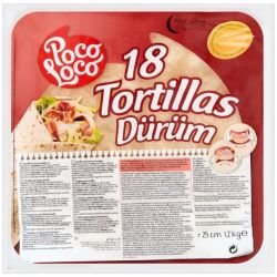Poco Loco 1.20Kg 18 Tortillas 25Cm