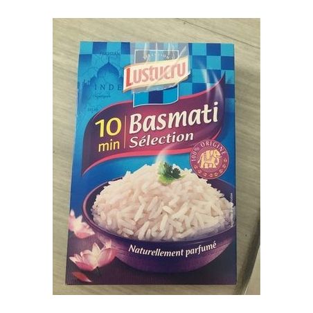 Lustucru 450G Riz Basmati Cuisson 10