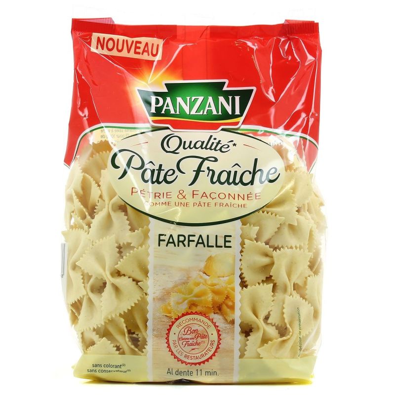 Panzani Farfalle Fraiche 400G