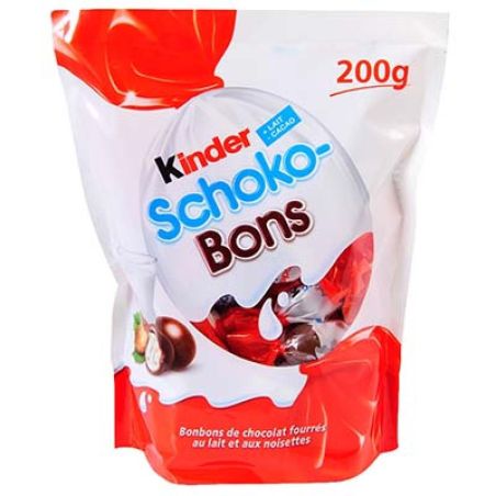 Kinder Schoko-Bons Lait Cacao Sachet 200G